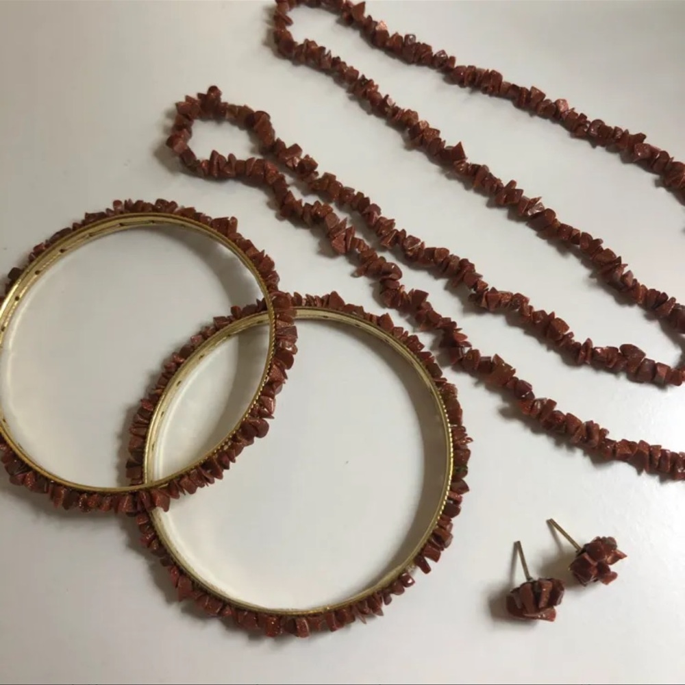 Natural Gemstone Set